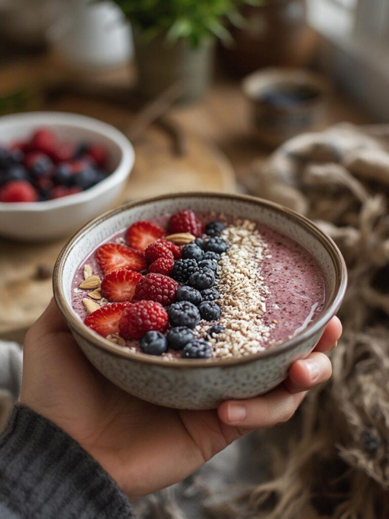 Berry Chia Smoothie Bowl