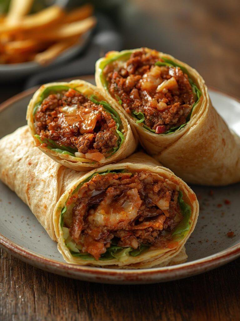 Big Mac Wraps served