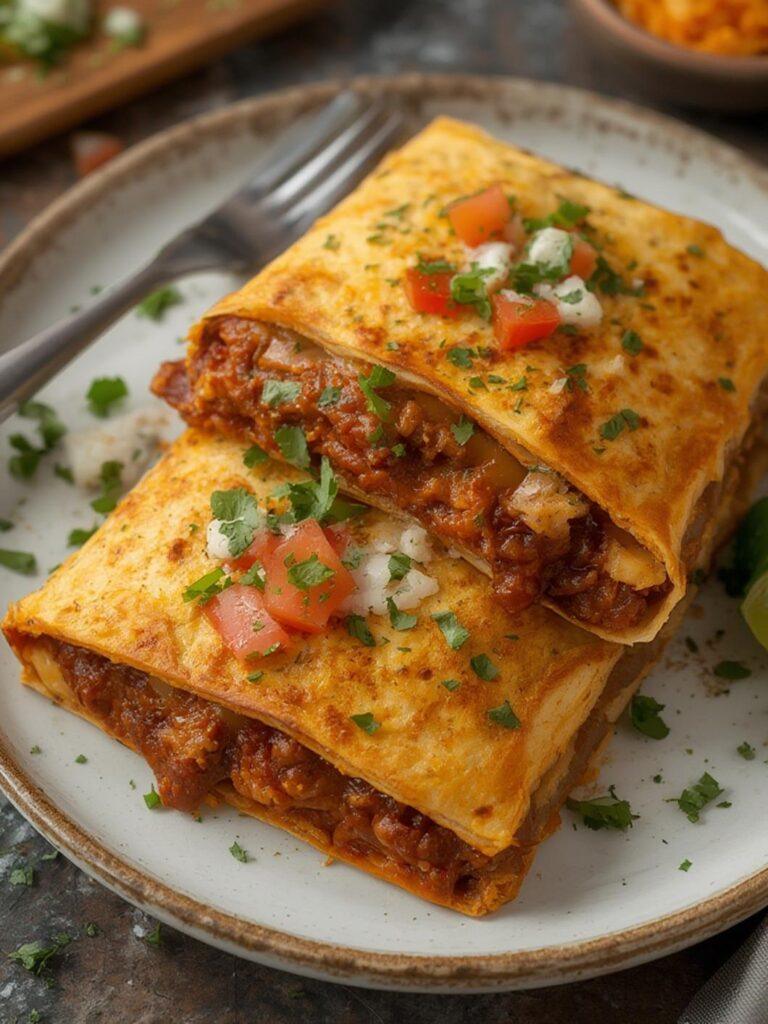 Birria Quesadillas served