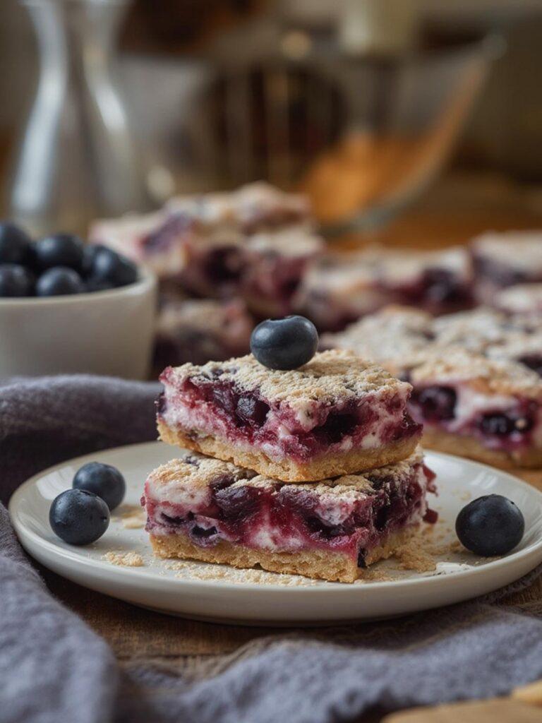 Blueberry Cream Cheese Bars