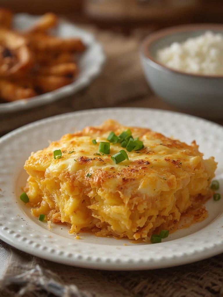 Cheesy Hashbrown Bake