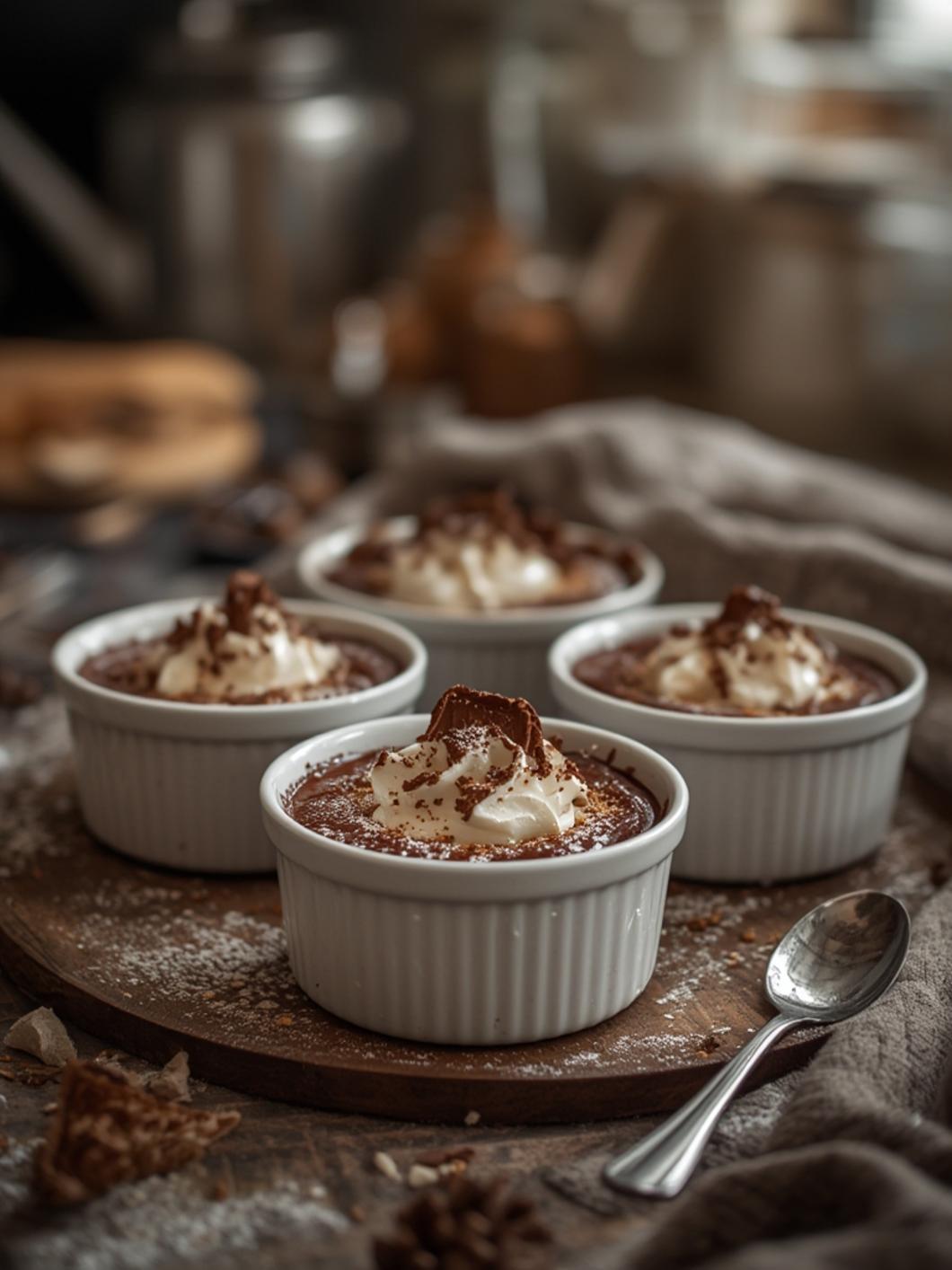 Chocolate Pudding Pots