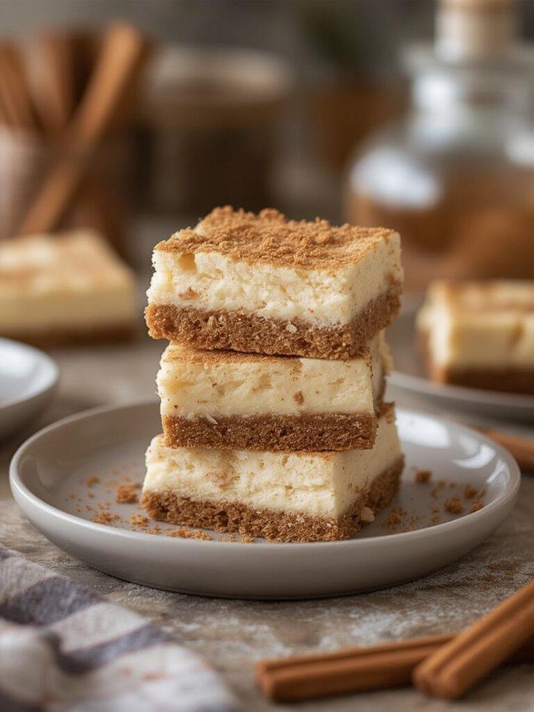 Churro Cheesecake Bars