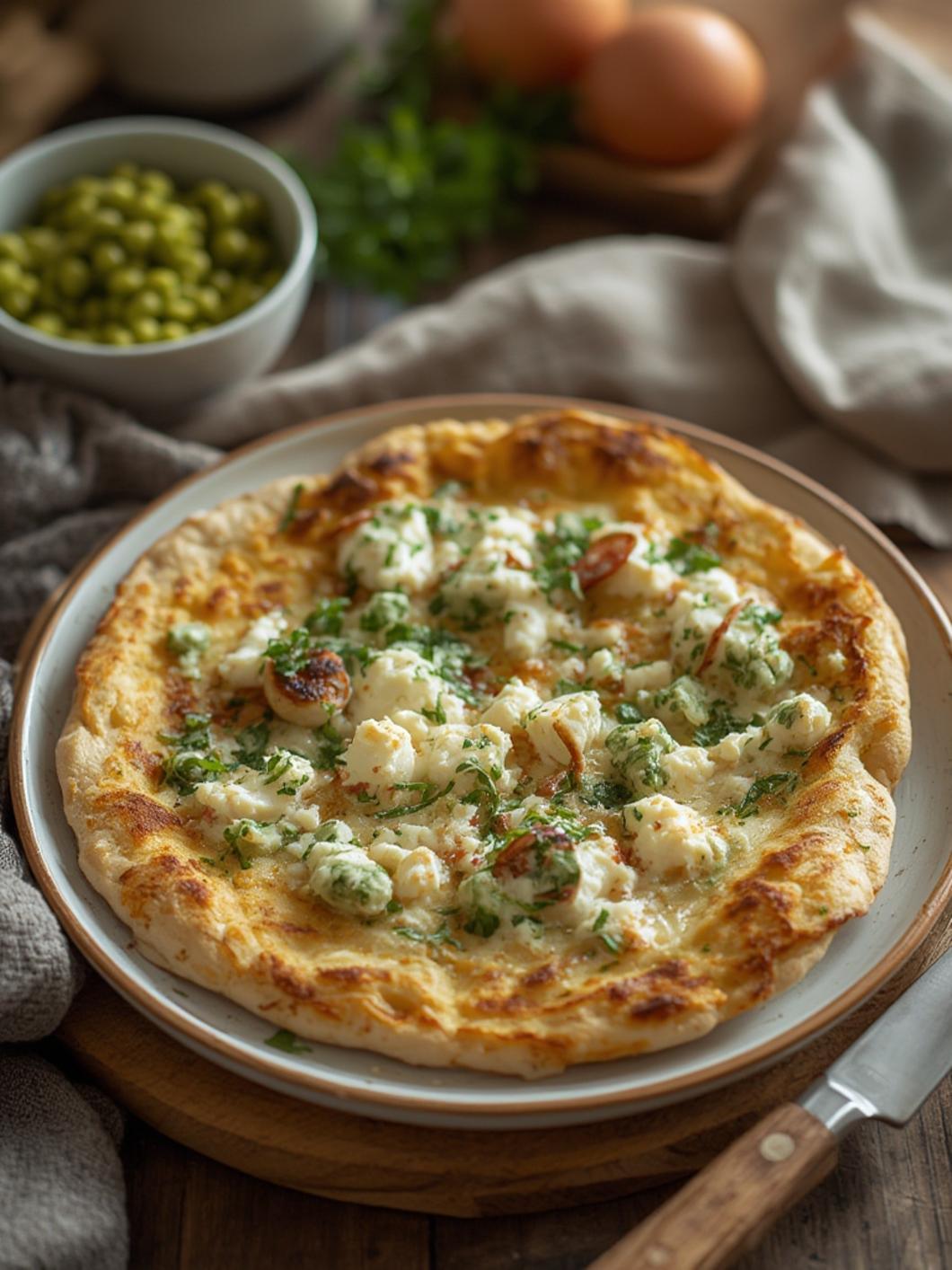 Cottage Cheese Flatbread