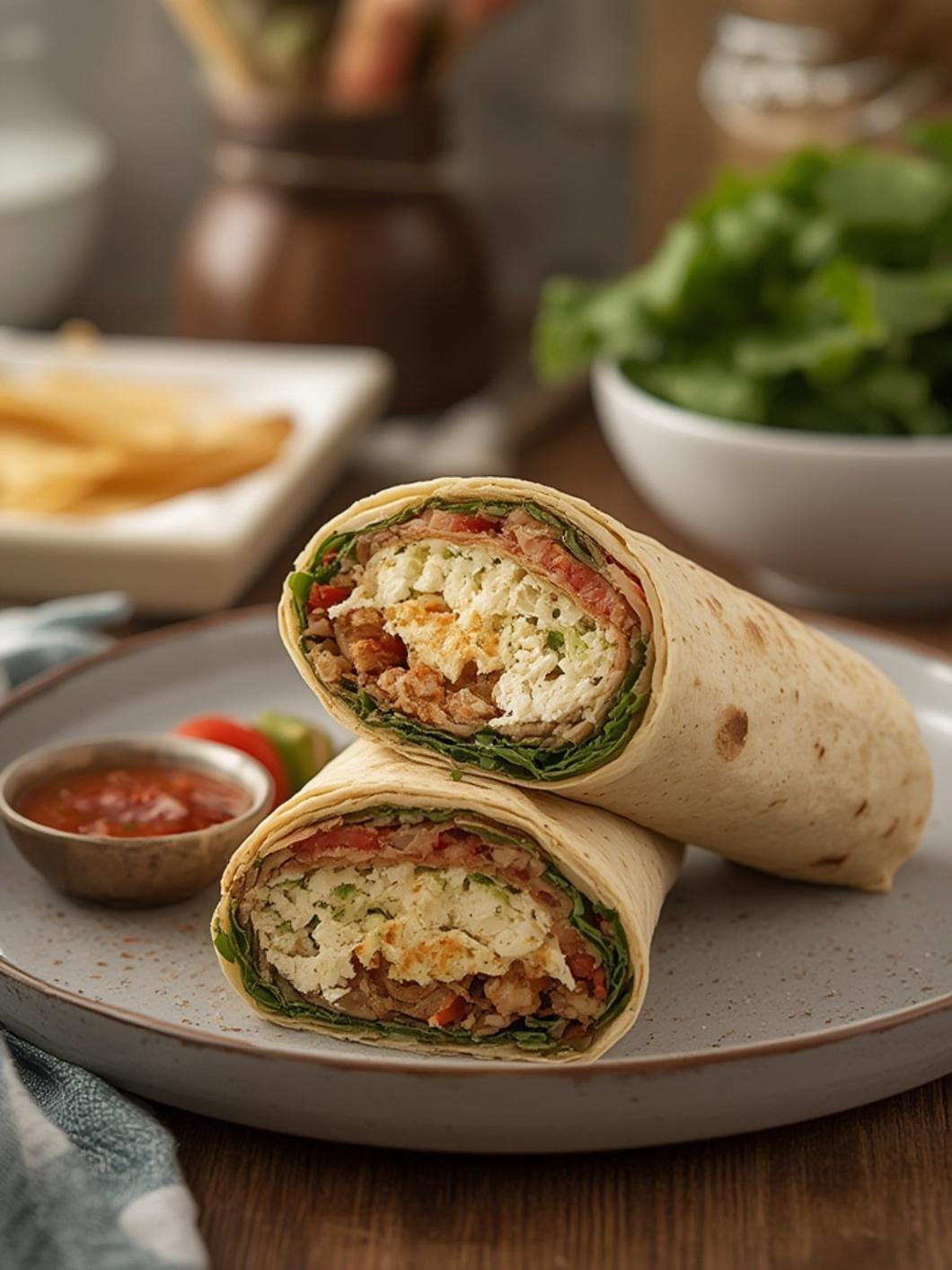 Cottage Cheese Wrap