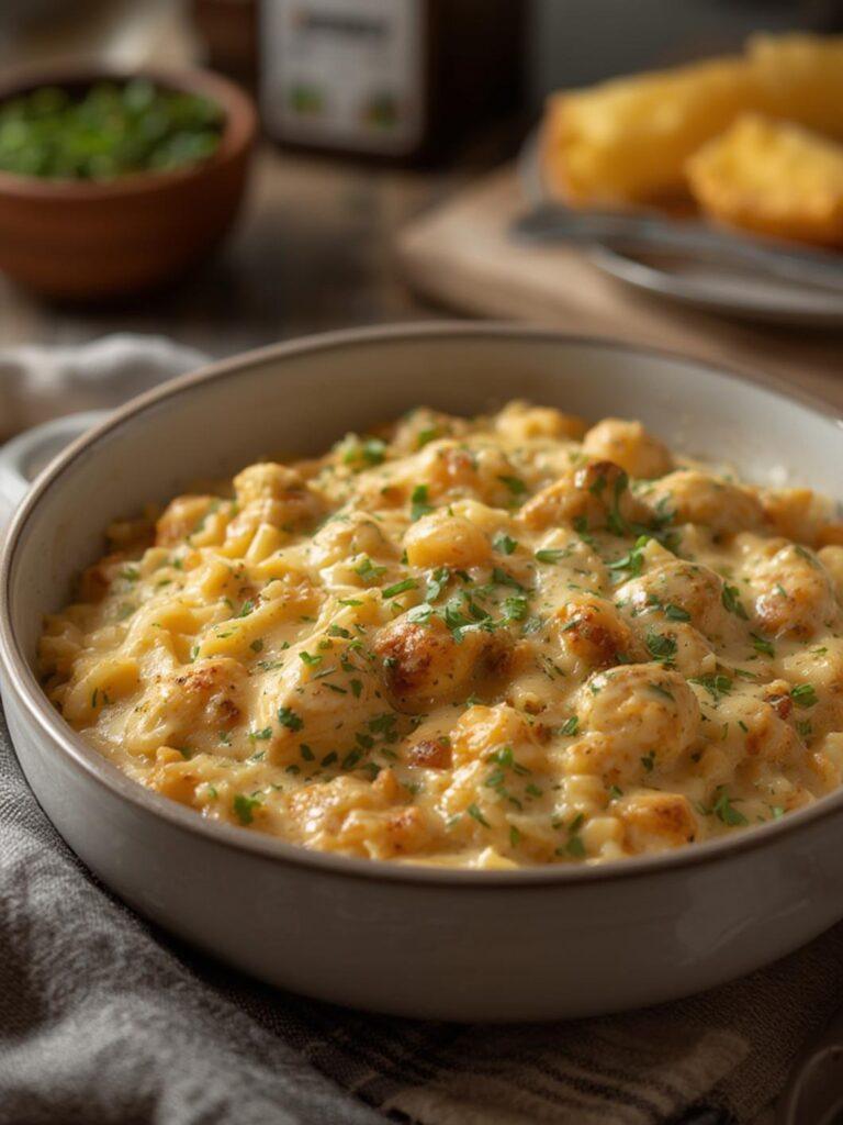 Creamy Chicken and Rice Bake