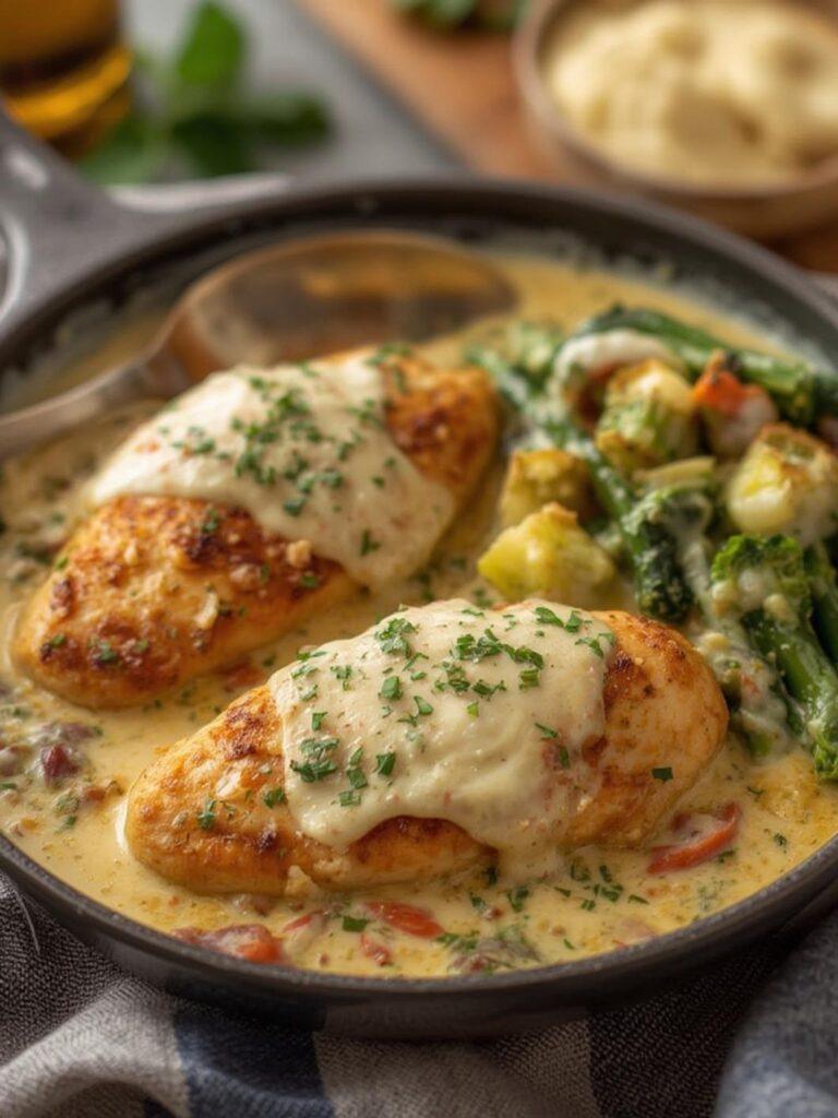Creamy Parmesan Chicken