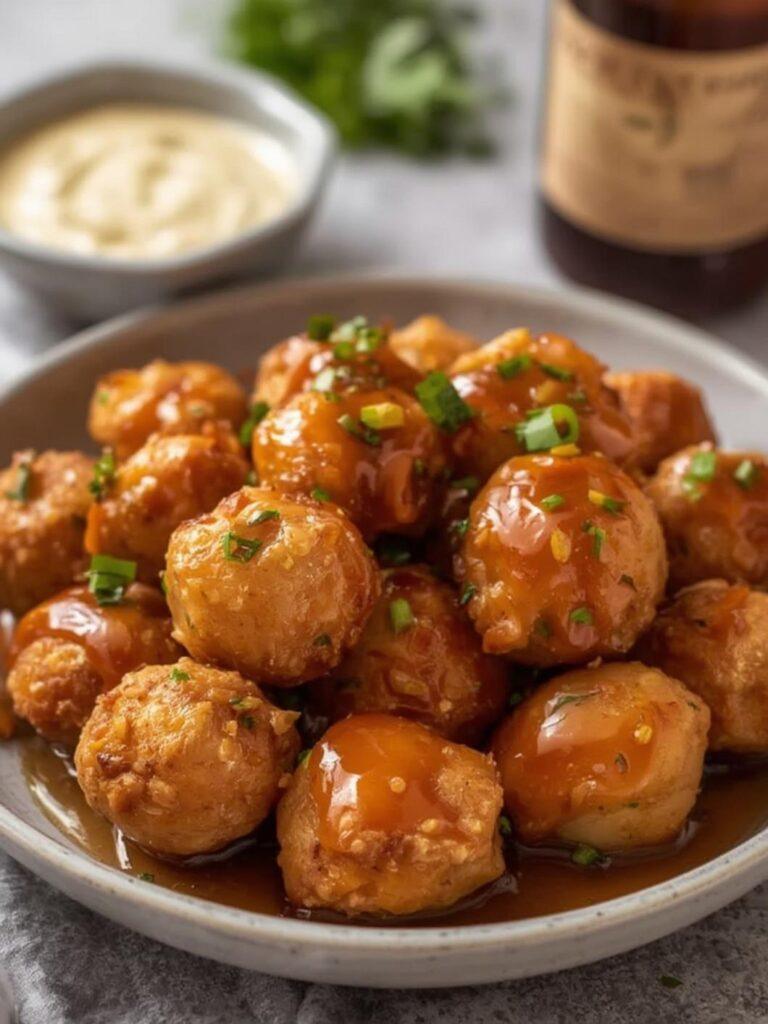 Honey Garlic Chicken Bites
