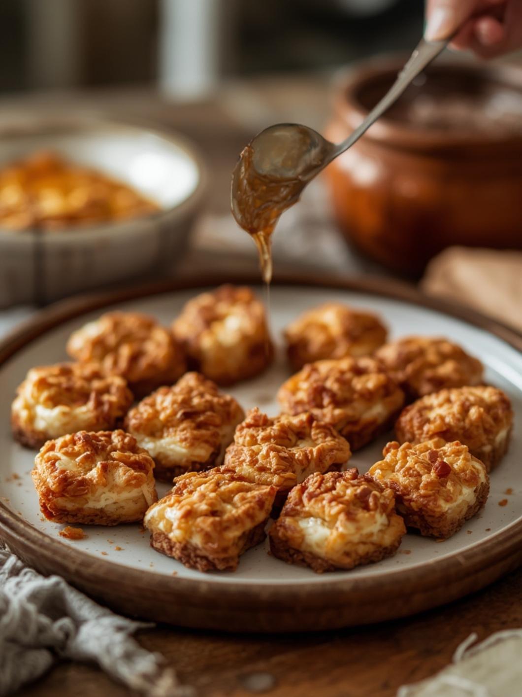 Maple Crisp Brie Bites