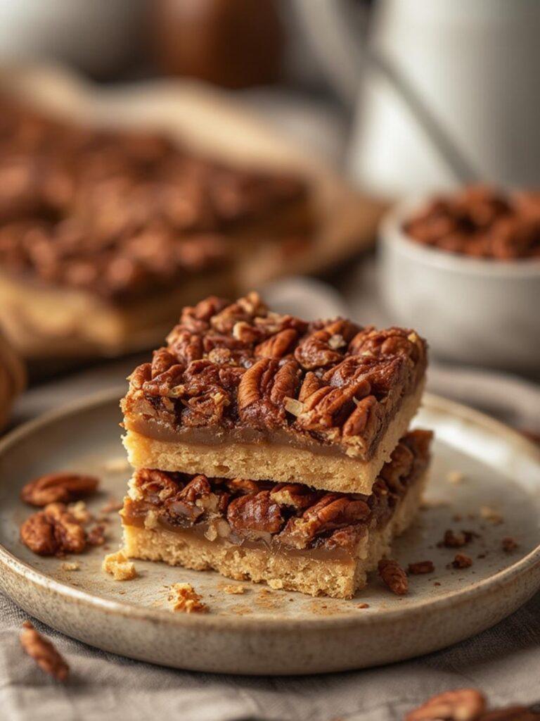 Maple Pecan Pie Bars