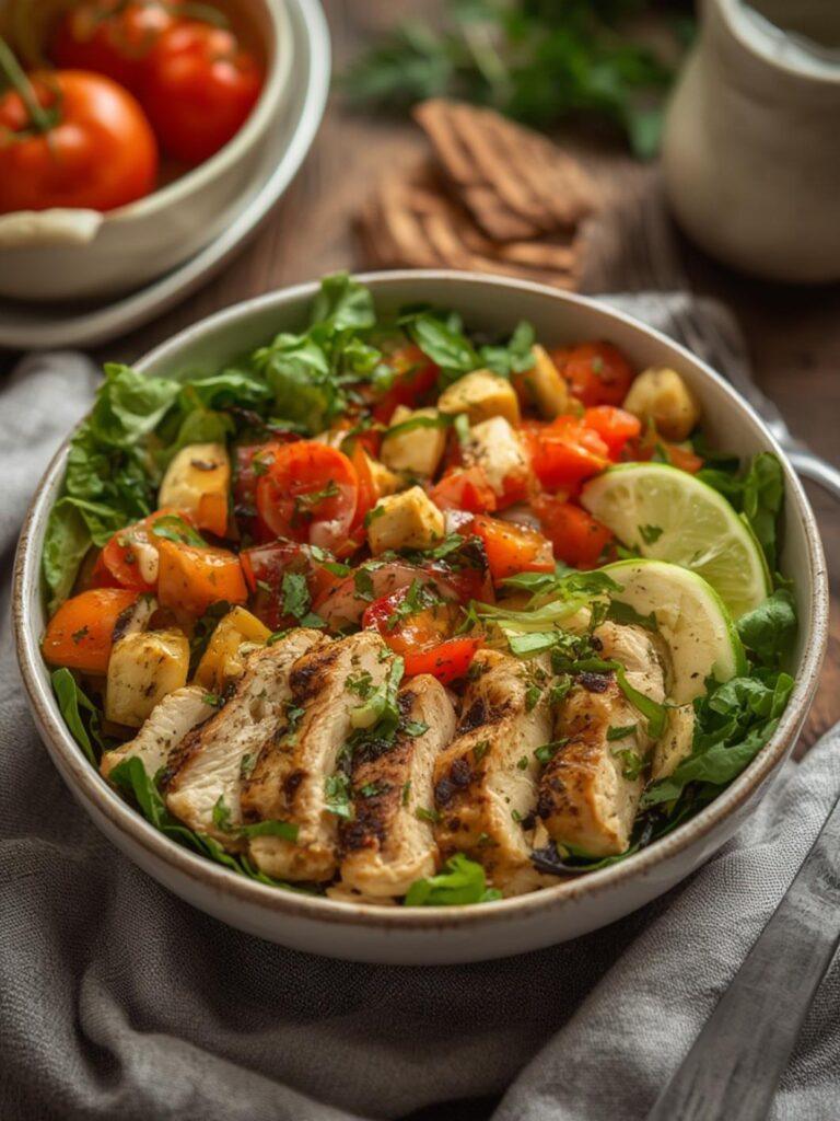 Mediterranean Chicken Bowl
