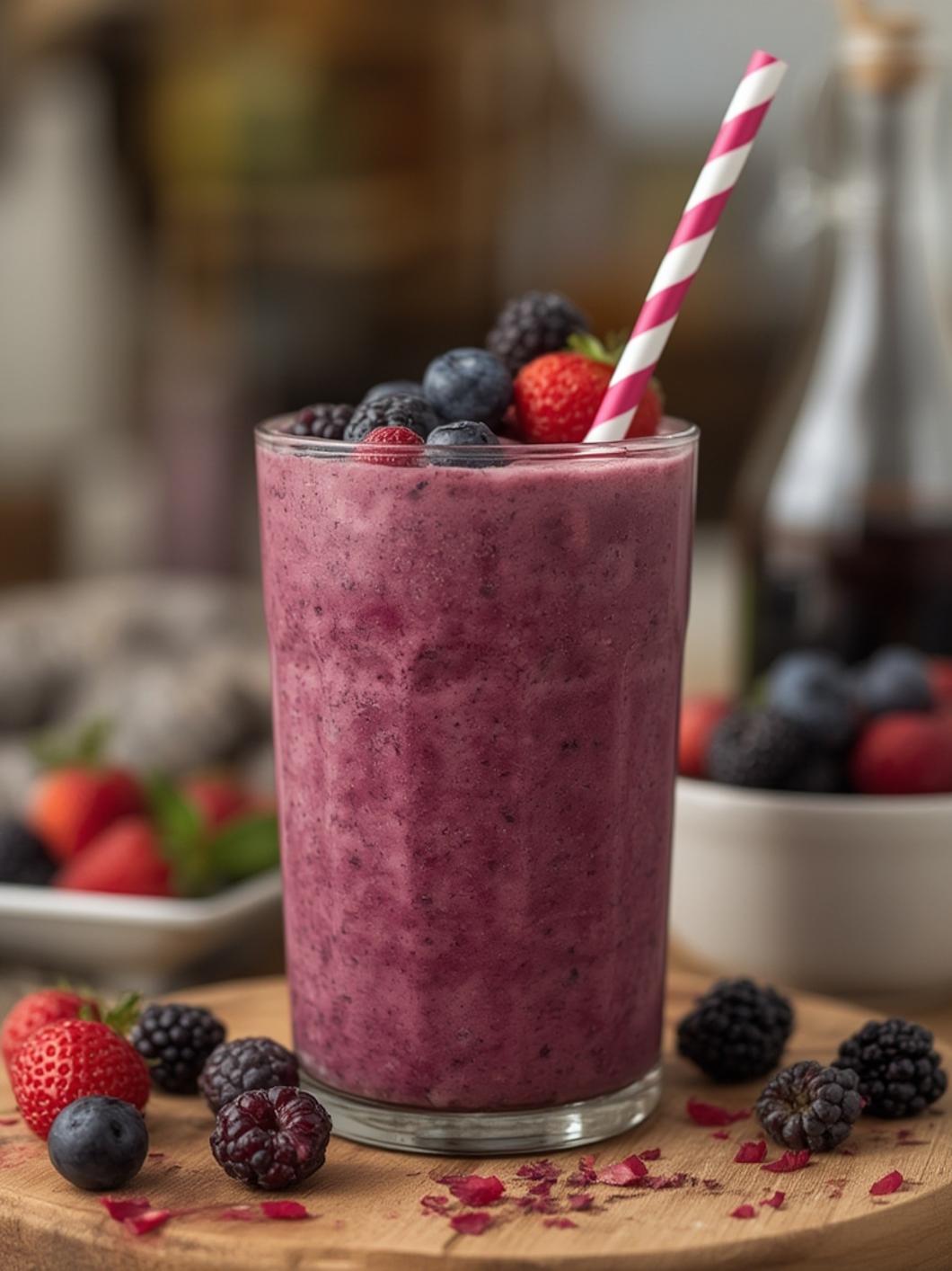 Mixed Berry Antioxidant Smoothie