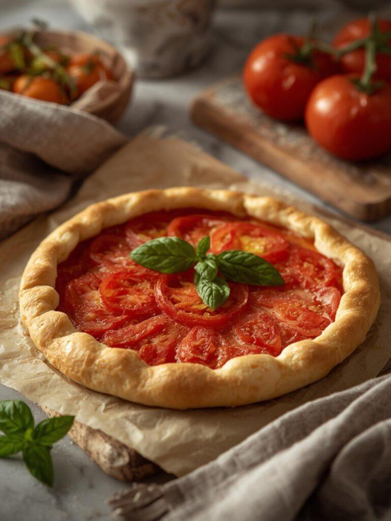 Puff Pastry Tomato Tart