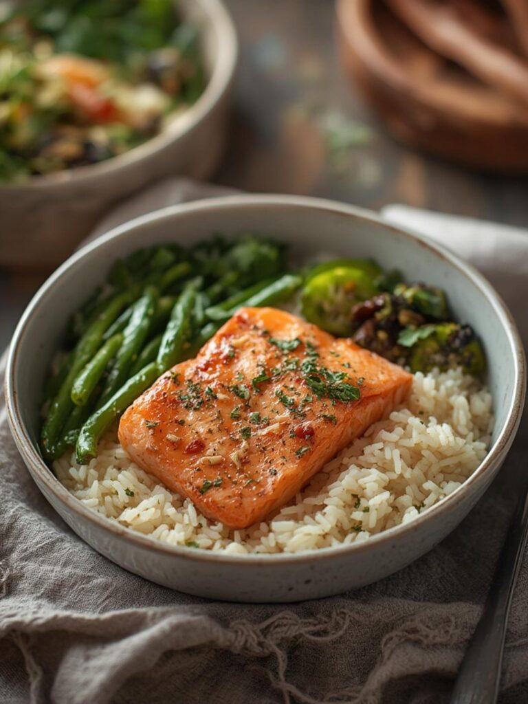 Salmon Rice Bowl