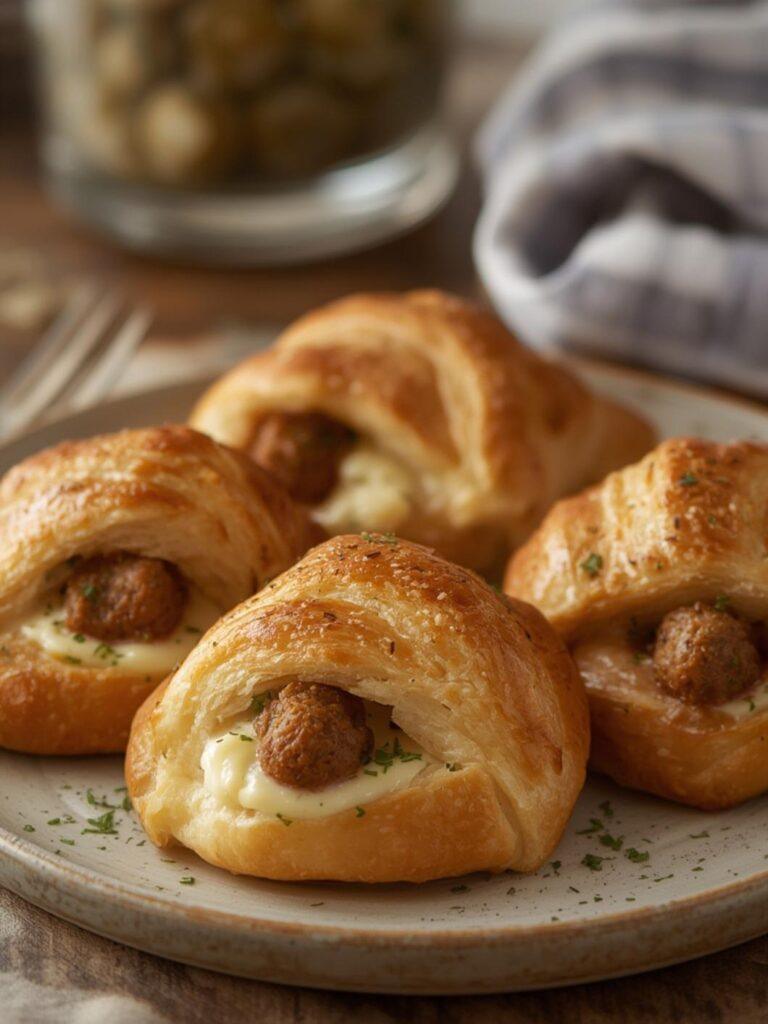 Sausage Cream Cheese Crescents