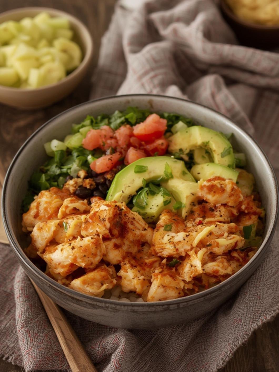 Spicy Chicken Burrito Bowl