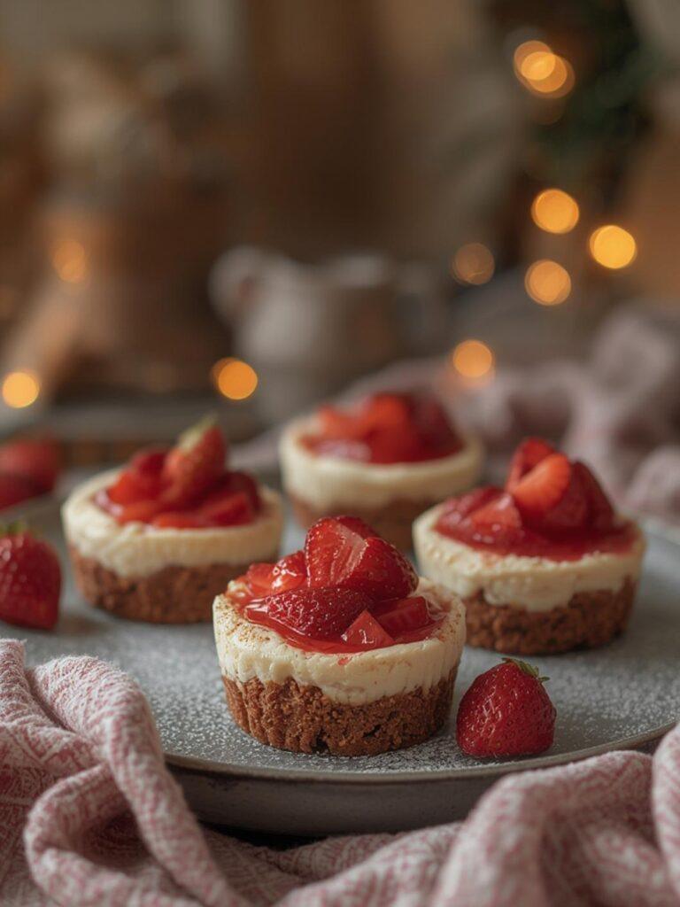 Strawberry Cheesecake Cups