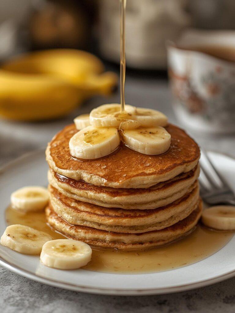 Three-Ingredient Banana Pancakes