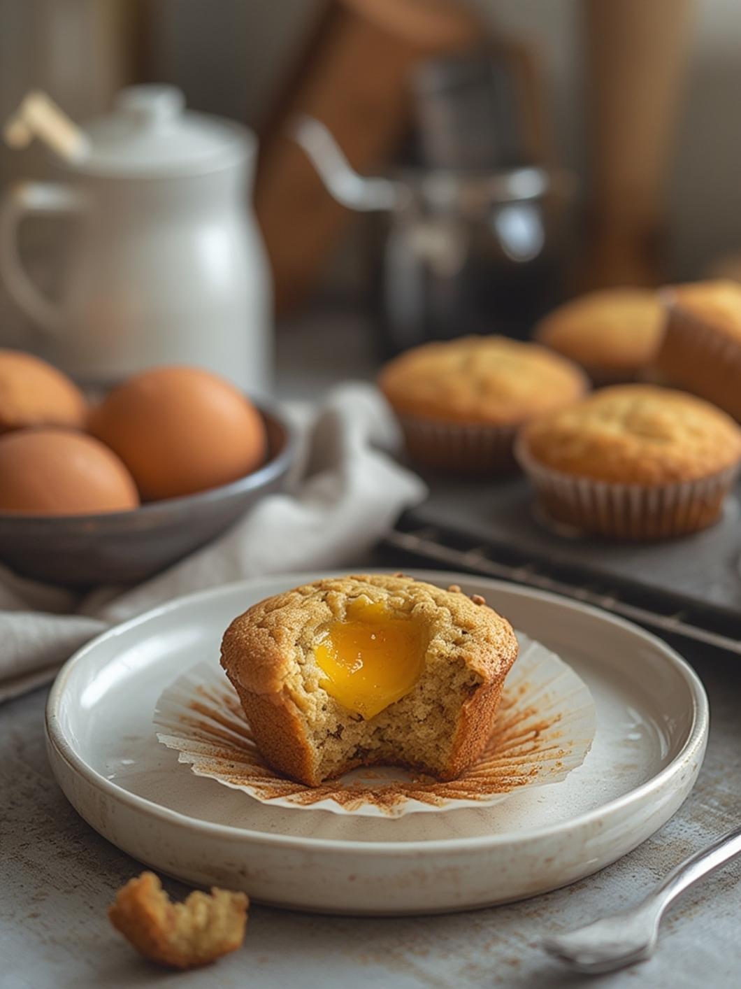 Up-and-go breakfast muffins!