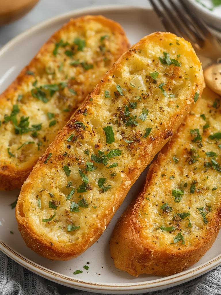 Air Fryer Garlic Bread