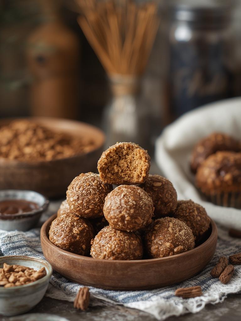 protein balls served