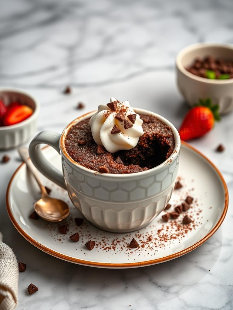 5-Minute Chocolate Mug Cake