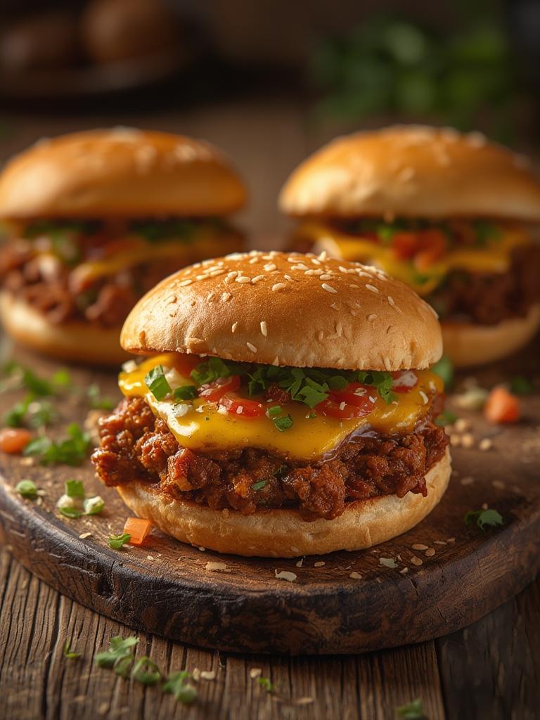 Cheesesteak Style Sloppy Joes