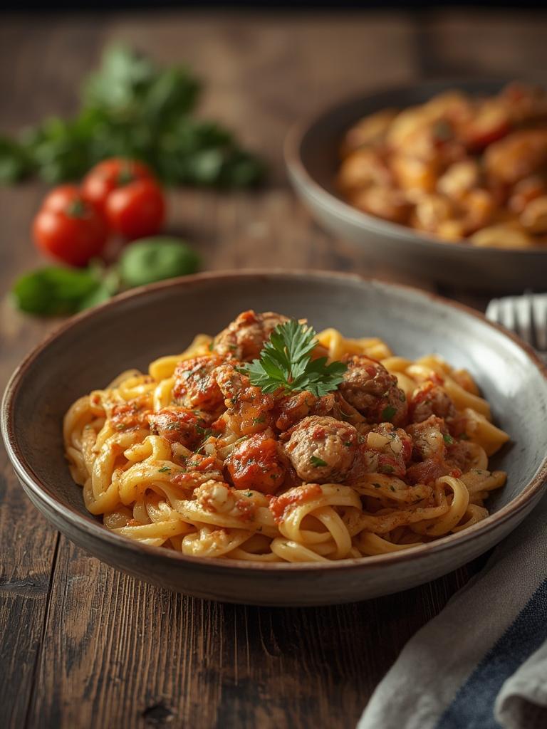 Creamy Sausage Pasta