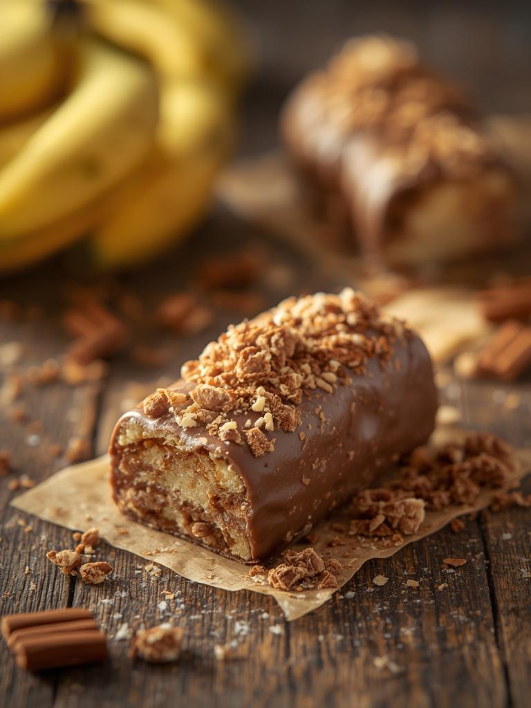 Low Calorie Frozen Banana Snickers