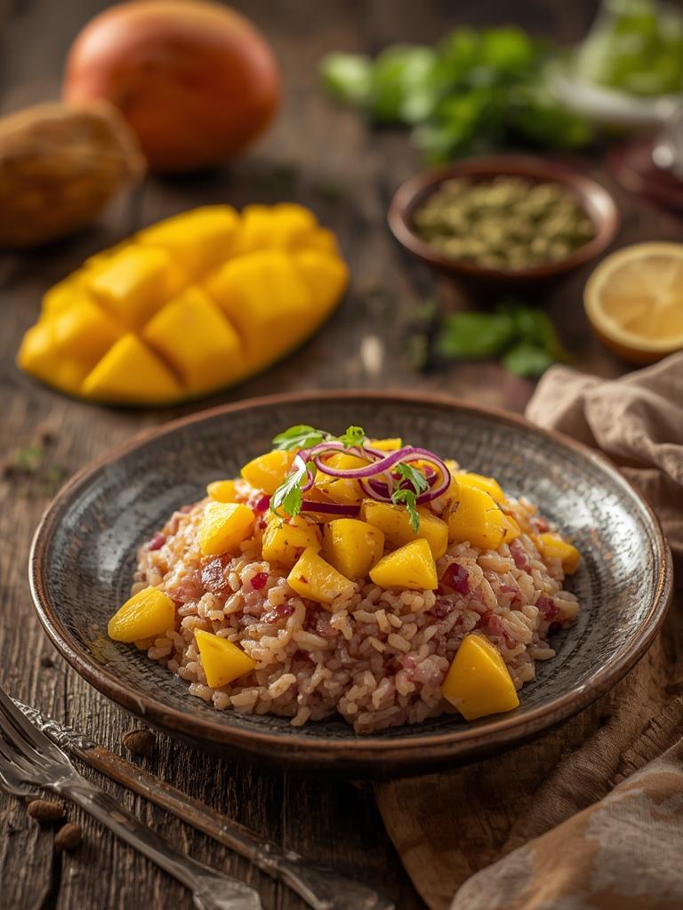 Mango Ube Sticky Rice