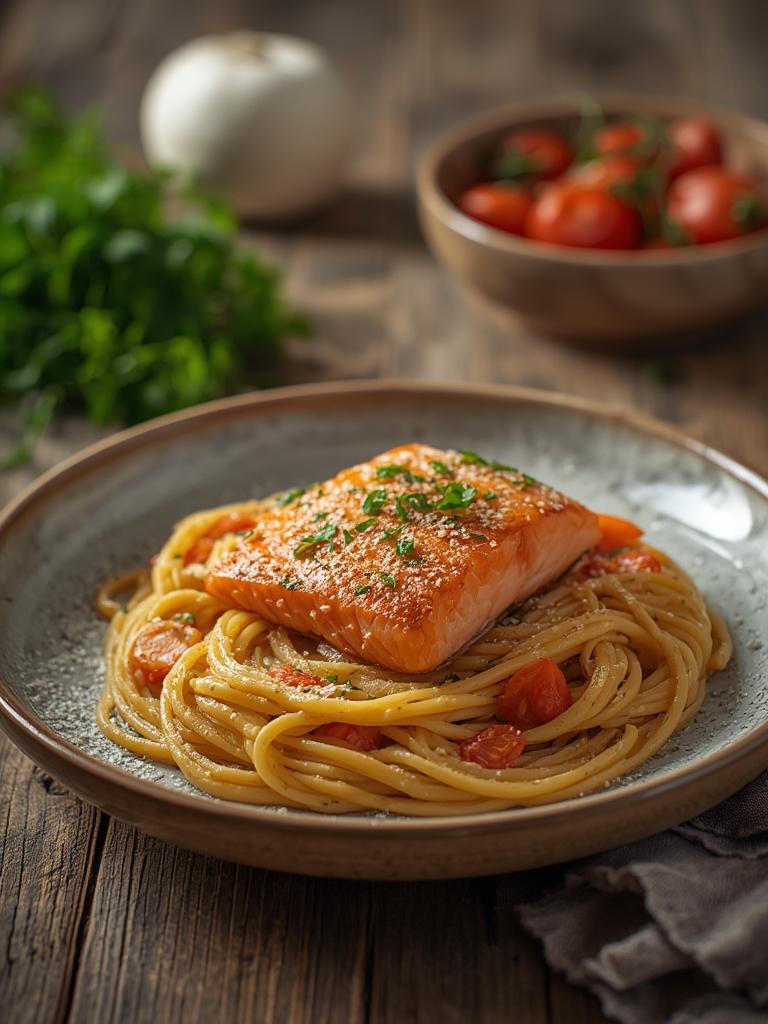 Salmon Pasta