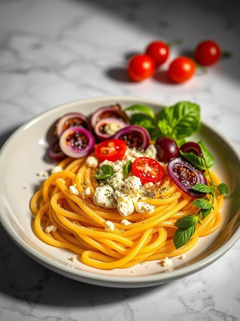 Viral TikTok Baked Feta Pasta