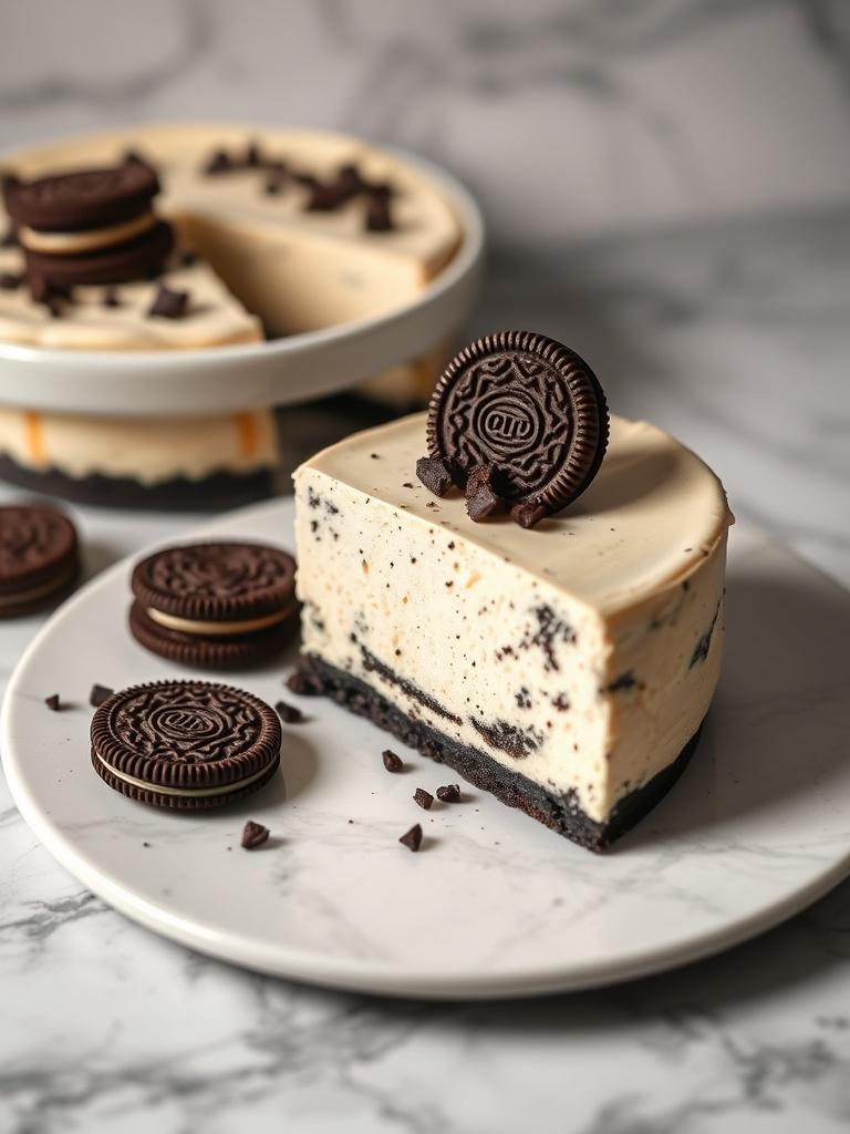 5-Ingredient No-Bake Oreo Cheesecake