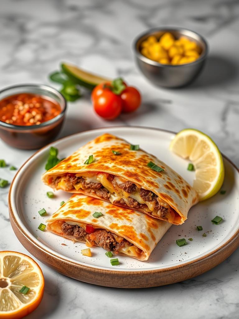 Beef & Cheese Quesadilla