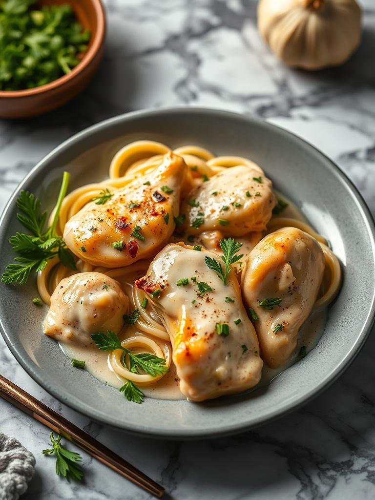 Creamy Garlic Chicken