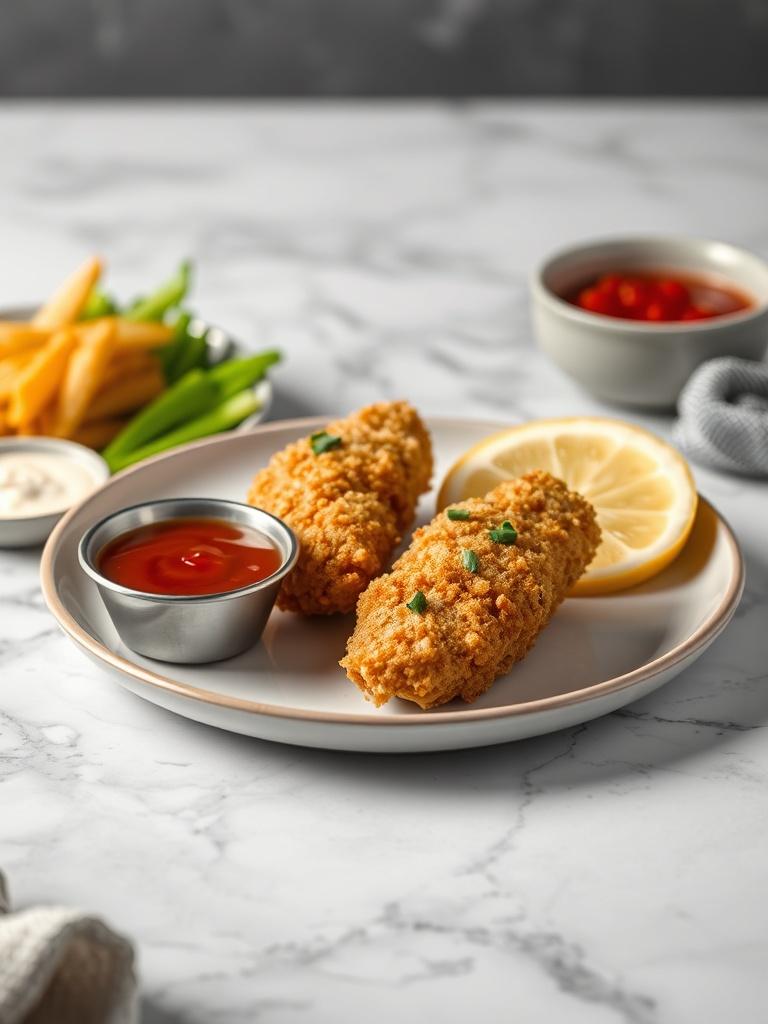 Crispy Oven Baked Chicken Tenders (No Frying)