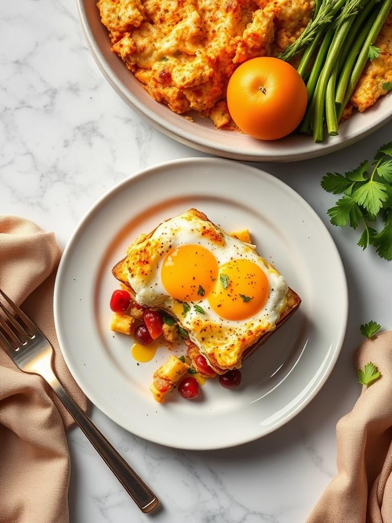 High-Protein Cottage Cheese Egg Bake