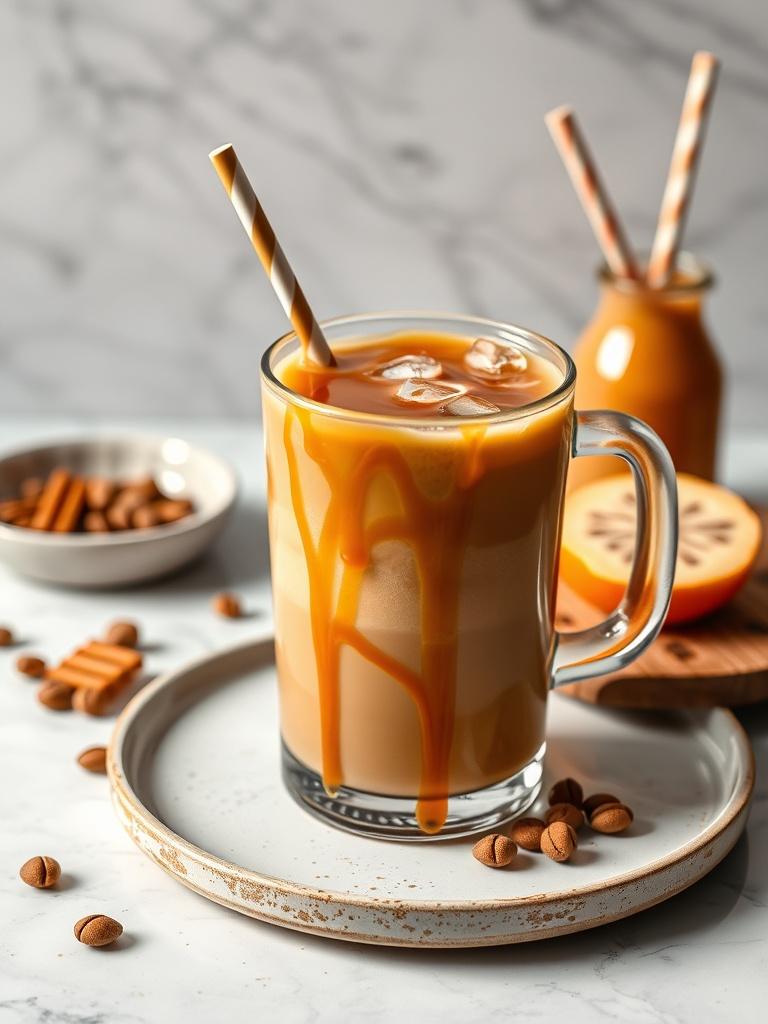 Iced Caramel Coffee at Home