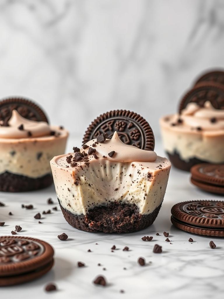 No Bake Oreo Cheesecake Cups