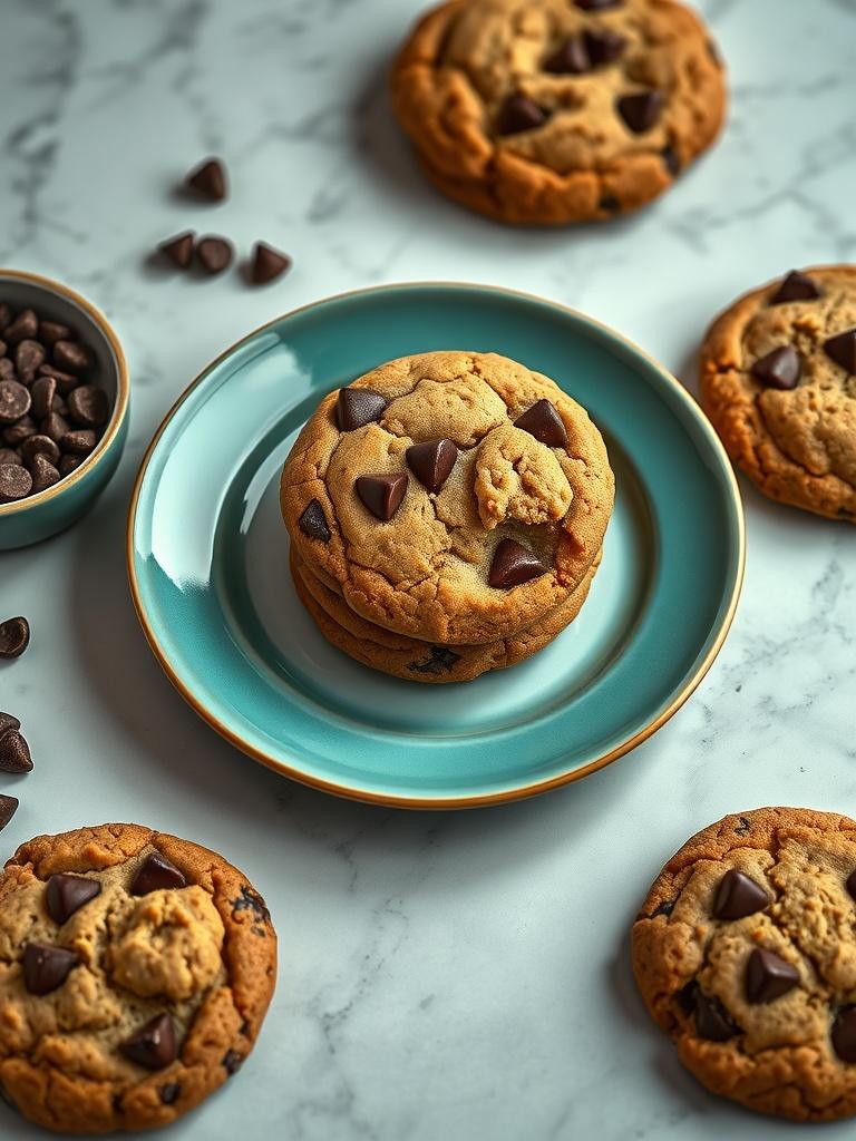 Soft & Chewy Chocolate Chip Cookies