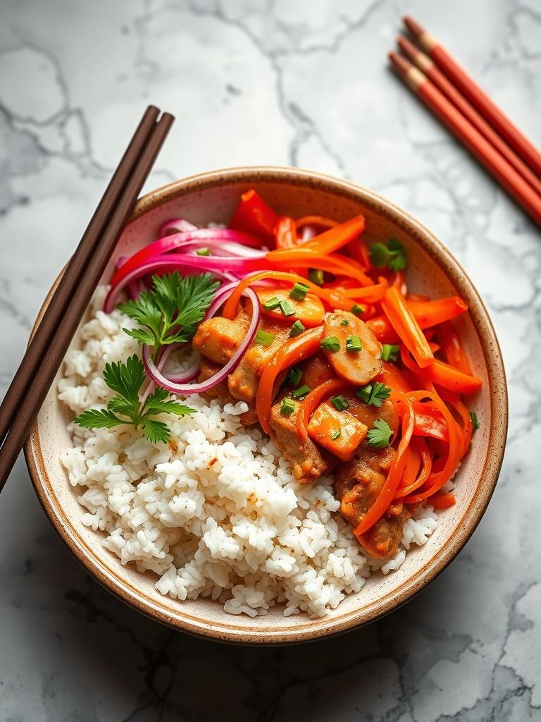 Spicy Tuna Rice Bowl