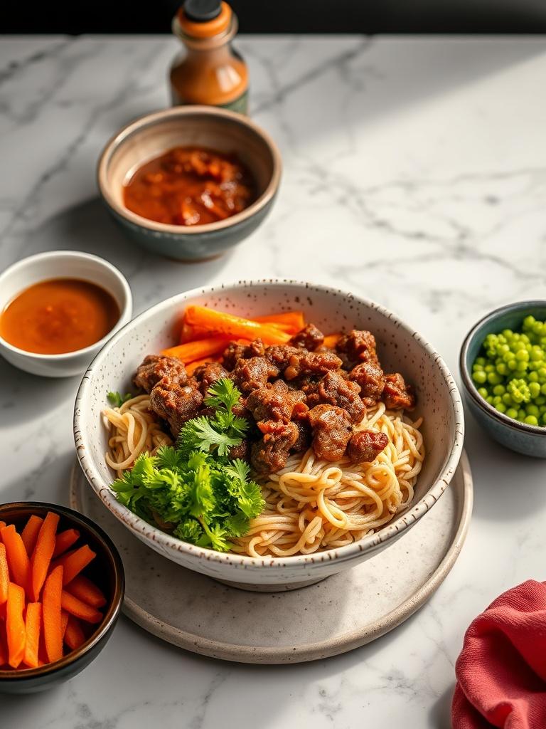 Viral Hot Honey Ground Beef Bowls